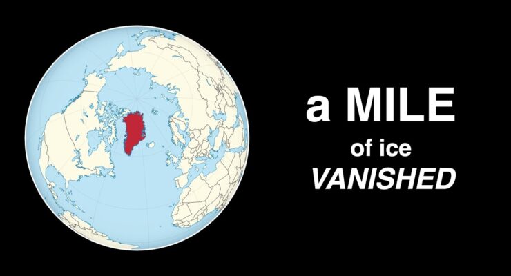 416,000 Years Ago, All Greenland’s Ice Melted and Raised Sea Levels 5-20 Feet: A Warning from the Past