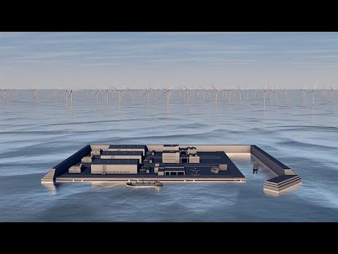 Denmark to build Artificial Island for Wind Farms to Power the Whole Country