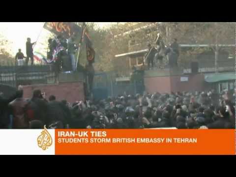 Iranian Students attack British Embassy