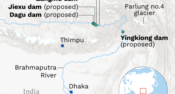 Shrinking Glaciers threaten Chinese and Indian Energy Transitions