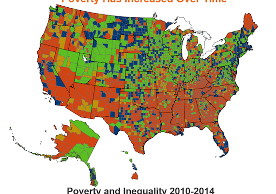 10 Poorest States in US to have voted for Trump are Poorer than Baltimore